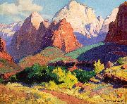 Bischoff, Franz Pinnacle Rock w china oil painting reproduction